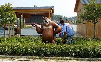 玻璃鋼雕塑材質(zhì)有何優(yōu)勢 弘美雕塑為您總結(jié)