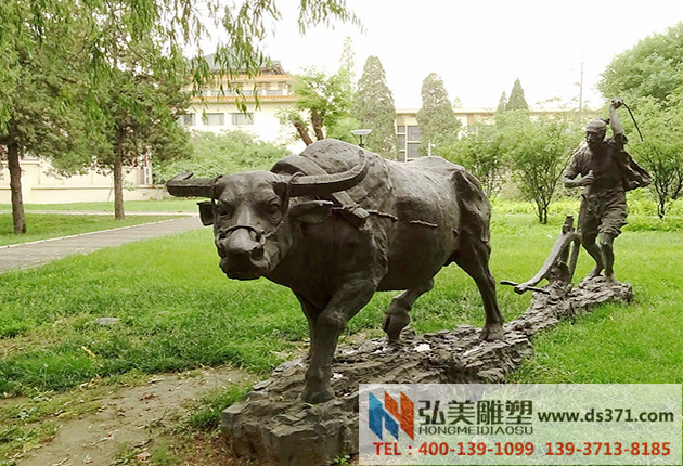 農業場景玻璃鋼雕塑