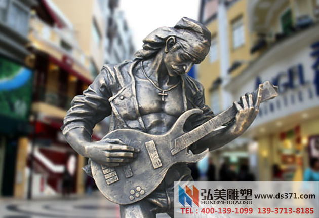 商業街人物玻璃鋼雕塑